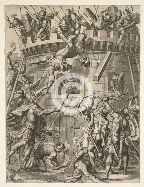 Aeneid, 1658. Creator: Pierre Lombart (French, 1612-1682).