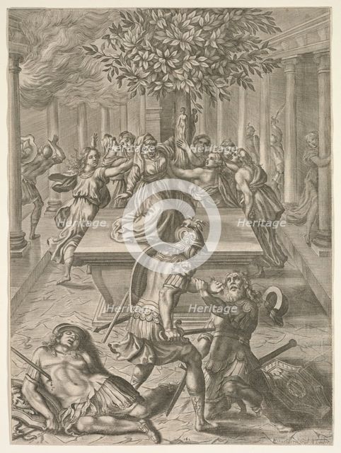 Aeneid, 1658. Creator: Pierre Lombart (French, 1612-1682).