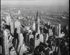 Aerial Shot of Manhattan, New York City, 1932. Creator: British Pathe Ltd