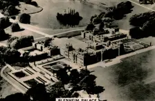 Aerial view of Blenheim Palace, 1939