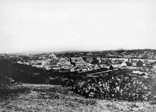 Aerial view of Brisbane, Queensland 1876. Creator: Unknown