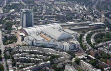 Aerial view of Earls Court Exhibition Centre, London, 2006. Artist: Historic England Staff Photographer