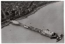 Aerial view of Eastbourne, Sussex, from a Zeppelin, 1931 (1933)