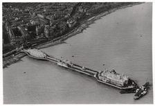 Aerial view of Eastbourne, Sussex, from a Zeppelin, 1931 (1933)