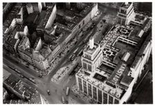 Aerial view of Hermannplatz, Berlin Neukoelln, Germany, from a Zeppelin, c1931 (1933)