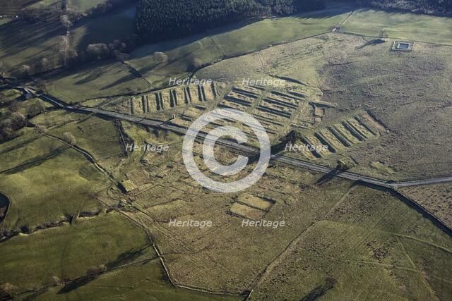 Aerial view of Leighton Construction Camp, Healey, North Yorkshire, 2007. Artist: Historic England Staff Photographer.