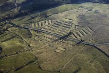 Aerial view of Leighton Construction Camp, Healey, North Yorkshire, 2007. Artist: Historic England Staff Photographer