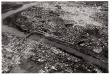 Aerial view of Seville, Spain, from a Zeppelin, 1929 (1933)