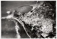 Aerial view of Tangier, Morocco, from a Zeppelin, 1930 (1933)