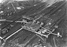 Aerial view of the Manvers coal processing plant, Wath upon Dearne, South Yorkshire, 1964. Artist: Michael Walters