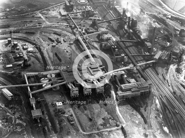 Aerial view of the Manvers coal processing plant, Wath upon Dearne, South Yorkshire, 1964. Artist: Michael Walters