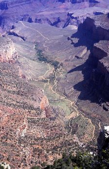 Aerial view of the Grand Canyon, Arizona, USA