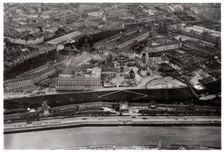 Aerial view of the Kremlin, Moscow, USSR, from a Zeppelin, 1930 (1933)
