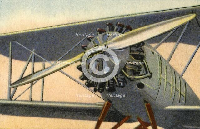 Aeron-Reed metal propeller made by the Heddernheimer Kupfer-Werk (copper works), 1932.  Creator: Unknown.