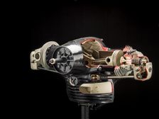 Aeronca E-113, Horizontally-Opposed 2 Engine, Cutaway, ca. early 1930s. Creator: Aeronautical Corporation of America