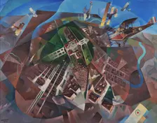 Aeropittura, 1933. Creator: Ambrosi, Alfredo (1901-1945)