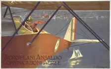 Aeroplani Ansaldo - Comunicazioni Aeree, 1919. Creator: Omegna, Filippo (1881-1948)