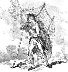 Aerostation out at Elbows or The Itinerant Aeronaut 1786. Artist: Thomas Rowlandson