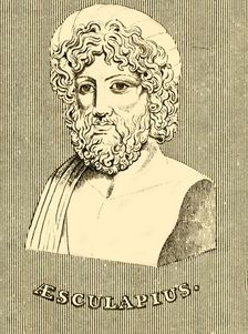 Aesculapius 1830. Creator: Unknown