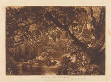 Aesacus and Hesperie, published 1816. Creator: JMW Turner