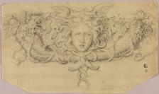After Carving with Medusa Head, n.d. Creators: Virgil Solis, Unknown
