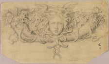 After Carving with Medusa Head, n.d. Creators: Virgil Solis, Unknown