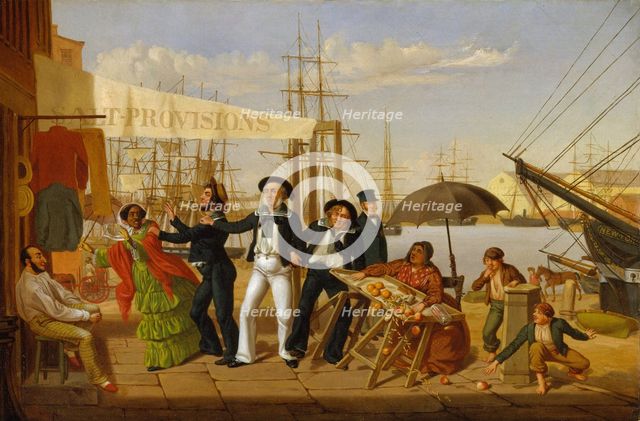 After a Long Cruise, 1857. Creator: John Carlin.