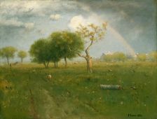 After a Summer Shower, 1894. Creator: George Inness
