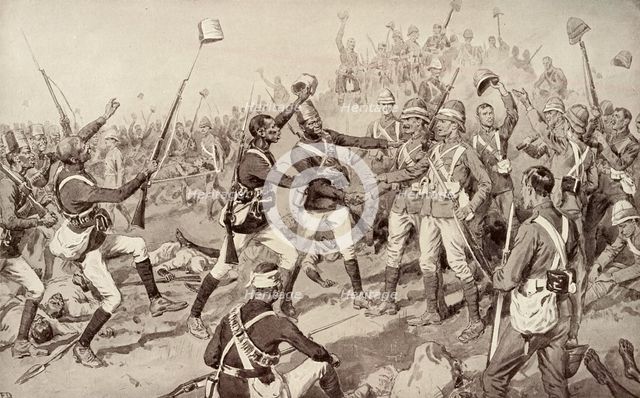 'After Atbara: Brothers in Arms', 1898, (c1900).  Creator: F. D..