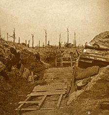 After bombardment, c1914-c1918