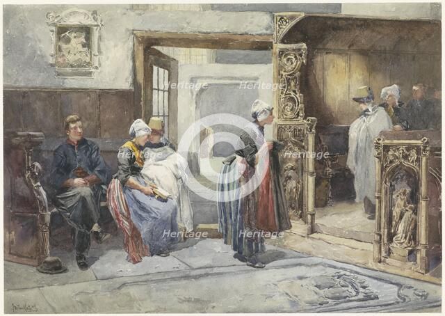 After baptism, 1841-1892. Creator: Johann Mari Henri ten Kate.