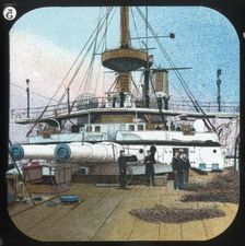 After Barbette -- H.M.S. Revenger c1900. Creator: Unknown