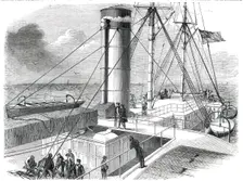 After-Deck of the "Asia", 1850. Creator: Smyth