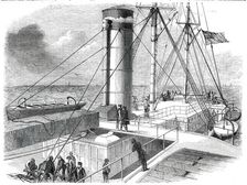 After-Deck of the "Asia", 1850. Creator: Smyth