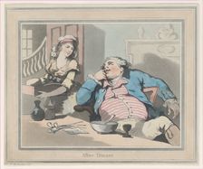 After Dinner, 1790?., 1790?. Creator: Thomas Rowlandson