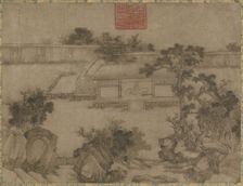 After Lu Hong's "Thatched Hut", Ming and Qing dynasties, 17th century. Creator: Unknown