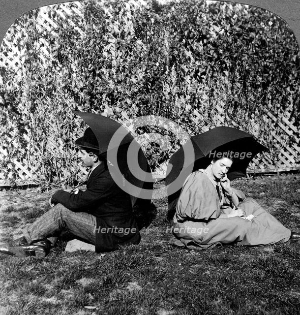 'After Marriage'.Artist: American Stereoscopic Company