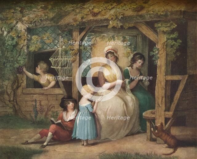 'After School', 19th century. Artist: Charles Turner.