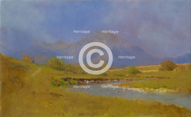 After Spring Rain under the Tatras, 1878 - 1879. Creator: Ladislav Mednyanszky.