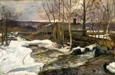 After Sunset, Mesna, 1888. Creator: Fredrik Jonas Lucian Botfield Collett