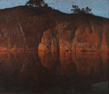 After Sunset. Motif from the Archipelago, 1907. Creator: Gottfrid Kallstenius