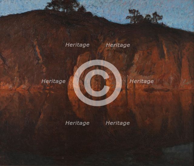 After Sunset. Motif from the Archipelago, 1907. Creator: Gottfrid Kallstenius.
