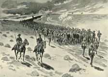 After Paardeberg: Boer Prisoners on the March (1901). Creator: Unknown