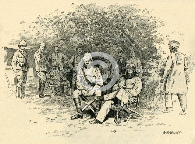 'After Paardeberg: General Cronje A Prisoner', February 1900, (c1900).  Creator: A.E. Huitt.
