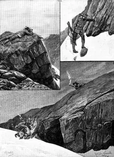 After Rocky Mountain Sheep, 1890. Creator: H. F. Davey