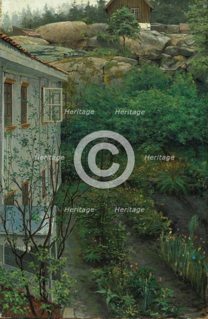 After rain, 1886. Creator: Hjalmar Johnsen.