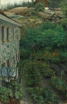 After rain, 1886. Creator: Hjalmar Johnsen