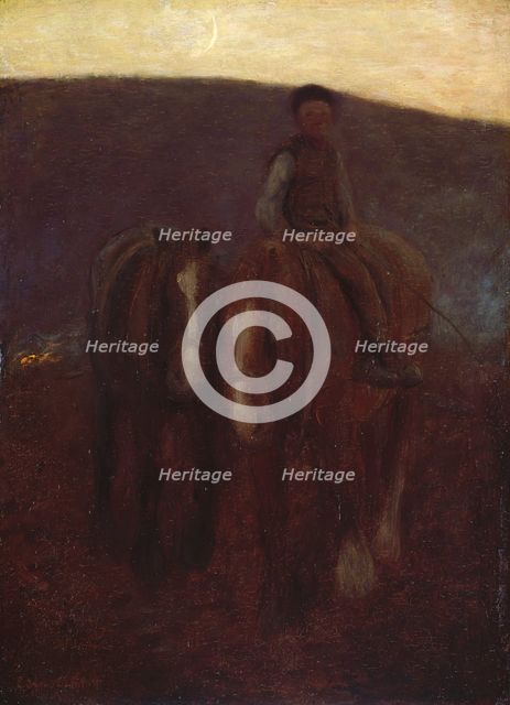 After Work, c1890-1917. Creator: Edward Stott.