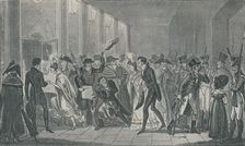 After the Opera, 1821 (1920). Artists: Isaac Robert Cruikshank, George Cruikshank