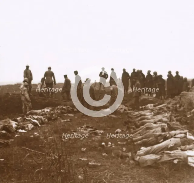 After the attack, Dompierre, Northern France, c1914-c1918. Artist: Unknown.